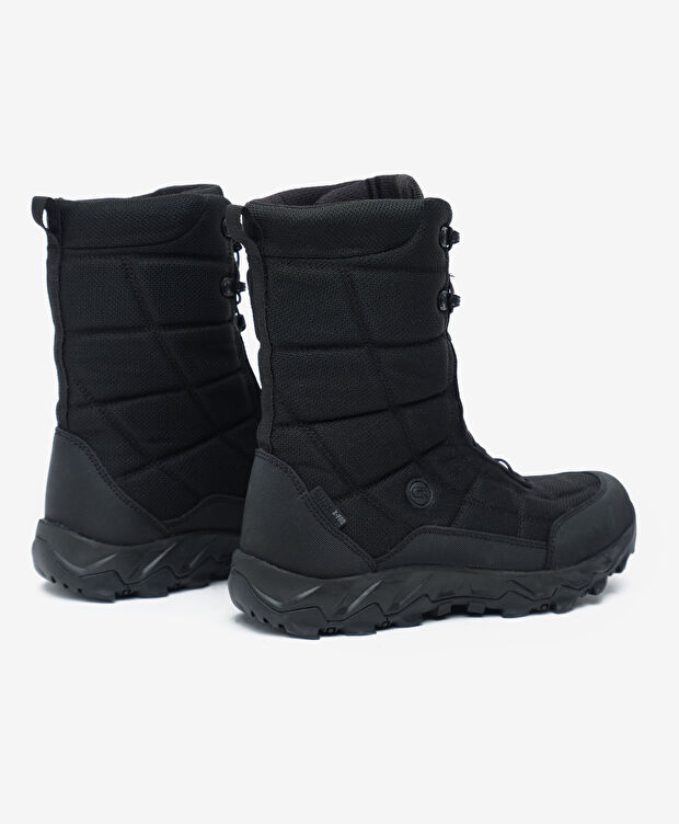 Kadın Siyah Su Geçirmez Outdoor Kar Botu - 5
