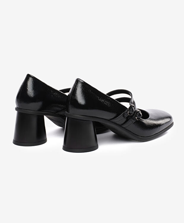 Kadın Siyah Hakiki Deri Klasik Ayakkabı - 4