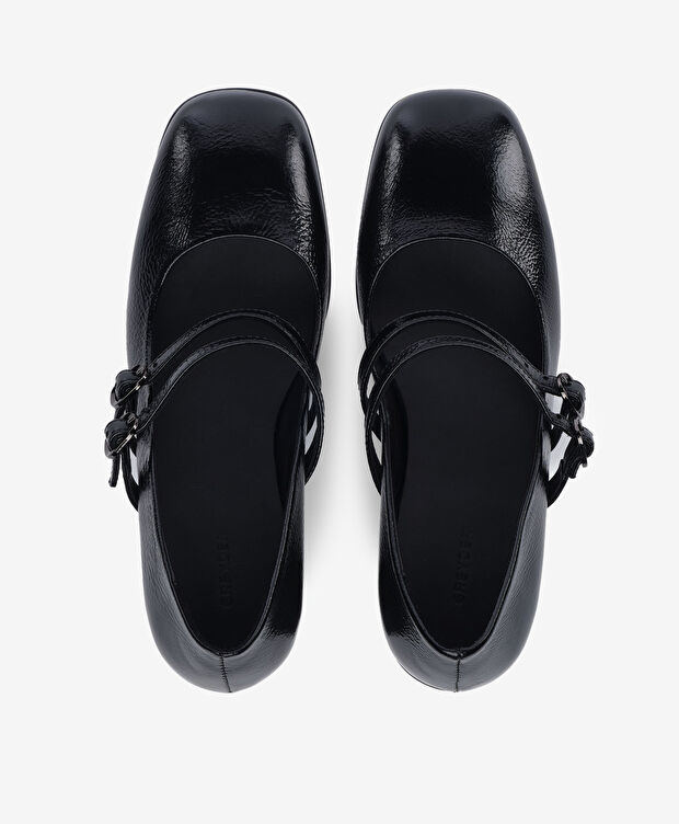 Kadın Siyah Hakiki Deri Klasik Ayakkabı - 5