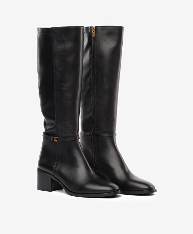 Kadın Siyah Hakiki Deri Çizme - 3