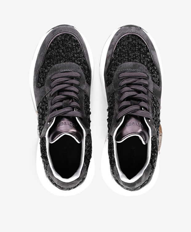 Kadın Antrasit Hakiki Deri Spor Ayakkabı - 5