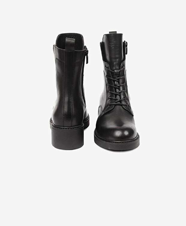 Kadın Siyah Hakiki Deri Bot - 7