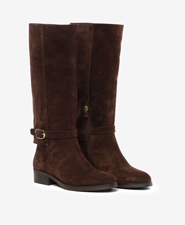 Kadın Kahverengi Hakiki Deri Çizme - 3