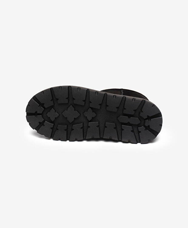 Kadın Siyah Hakiki Deri Bot - 5