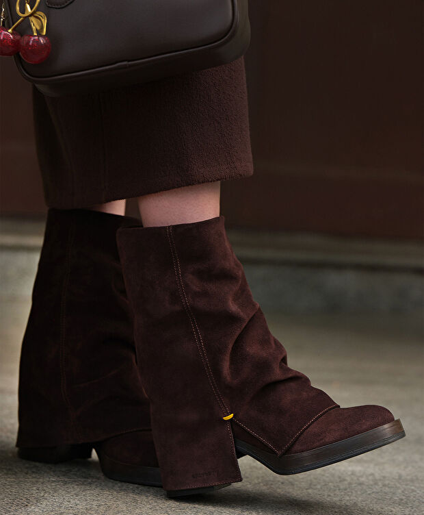 Kadın Kahverengi Hakiki Deri Bot - 6