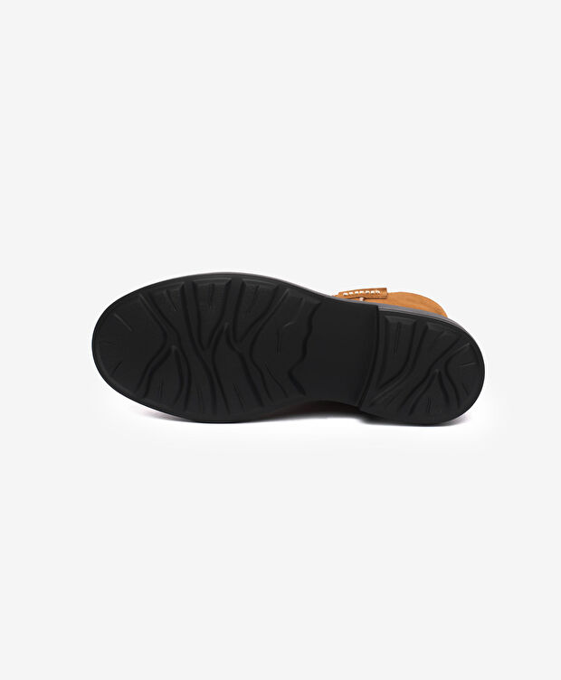 Kadın Taba Süet Hakiki Deri Bot - 5