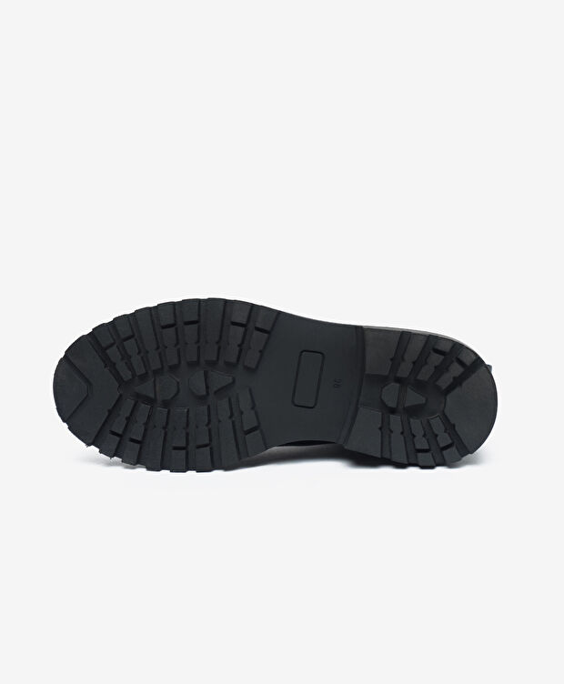 Kadın Siyah Hakiki Deri Chelsea Bot - 5