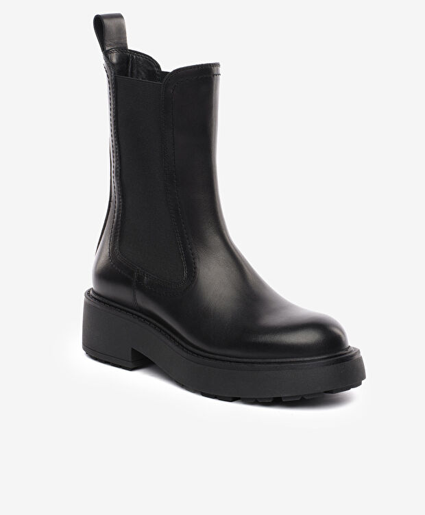 Kadın Siyah Hakiki Deri Bot - 2