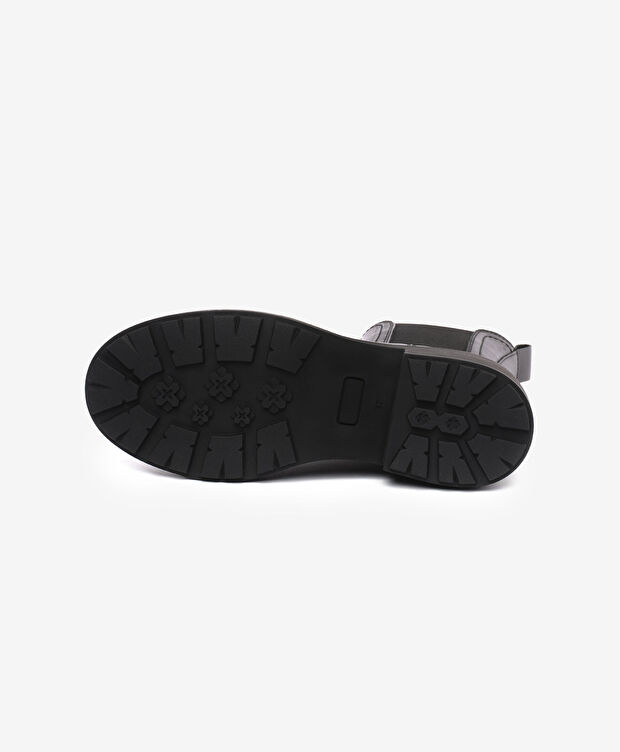 Kadın Siyah Hakiki Deri Bot - 5