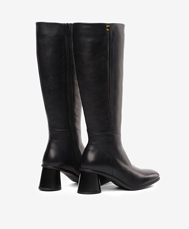 Kadın Siyah Hakiki Deri Çizme - 4