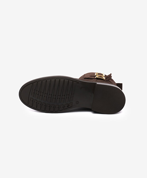 Kadın Kahverengi Hakiki Deri Bot - 5