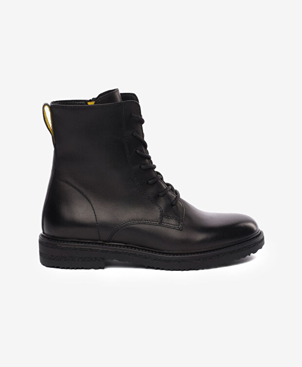 Kadın Siyah Hakiki Deri Bot - 1