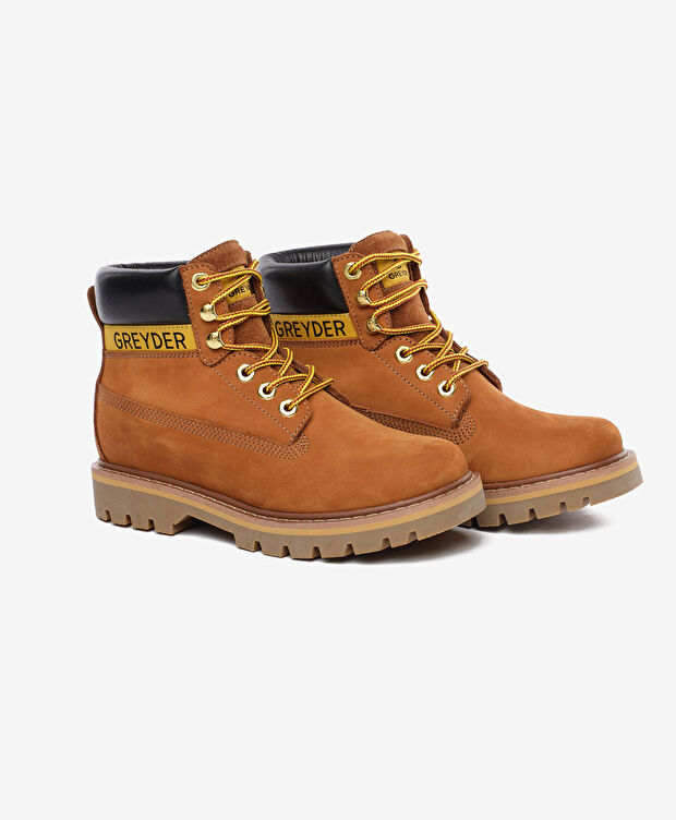 Kadın Taba Hakiki Deri Bot - 3