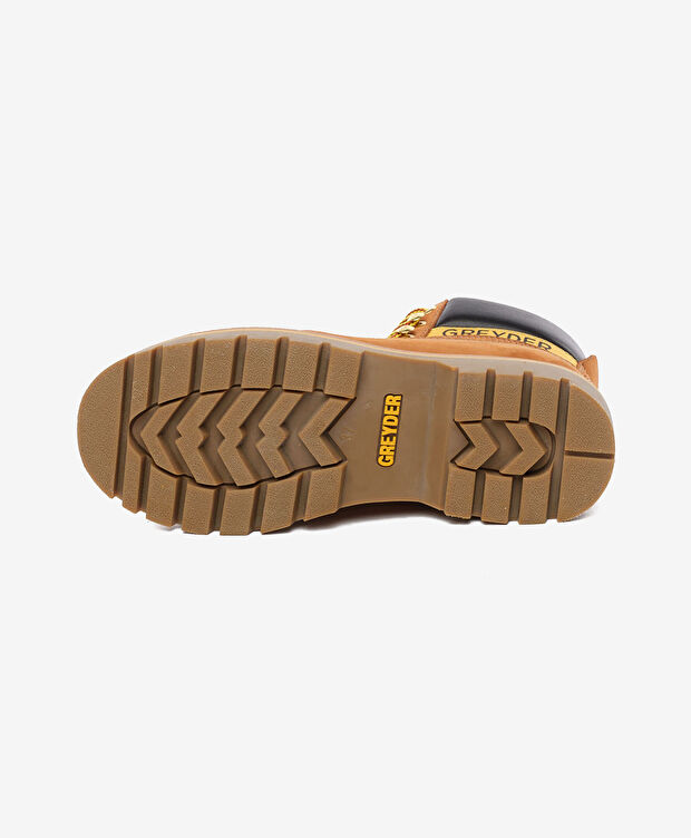 Kadın Taba Hakiki Deri Bot - 5