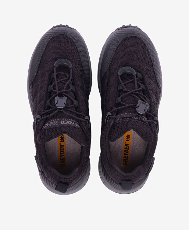 Çocuk Siyah Su Geçirmez Outdoor Ayakkabı - 5