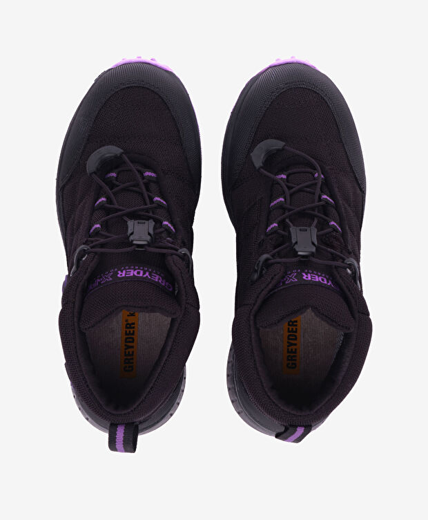 Erkek Çocuk Siyah Mor Su Geçirmez Outdoor Bot - 5