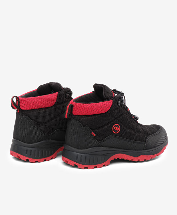 Erkek Çocuk Siyah Kırmızı Su Geçirmez Outdoor Bot - 4