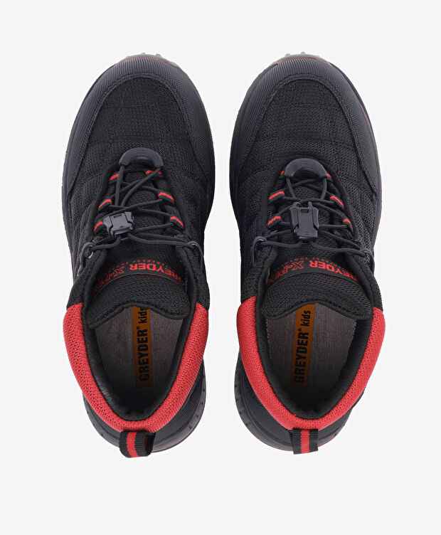 Erkek Çocuk Siyah Kırmızı Su Geçirmez Outdoor Bot - 5