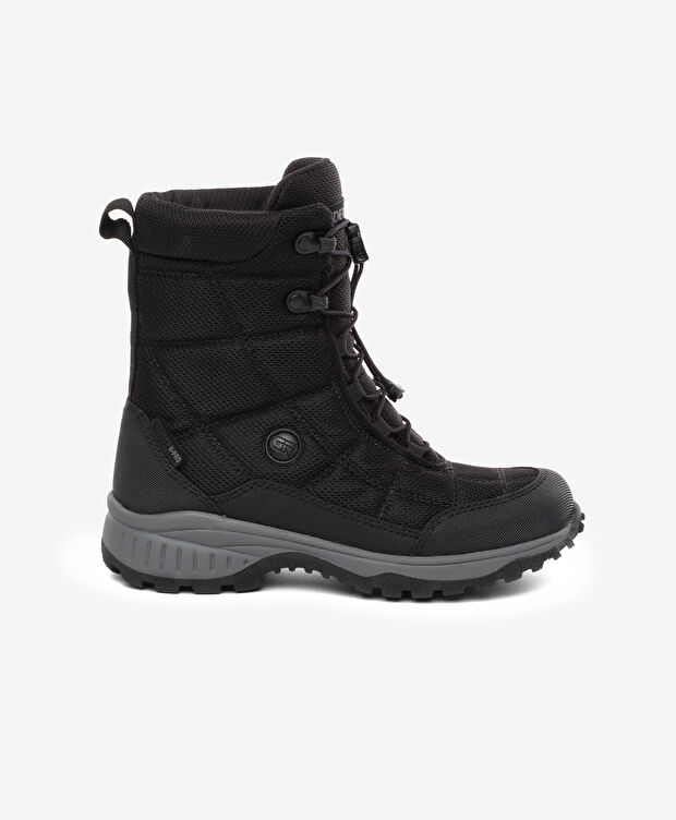 Erkek Çocuk Siyah Su Geçirmez Outdoor Bot - 1