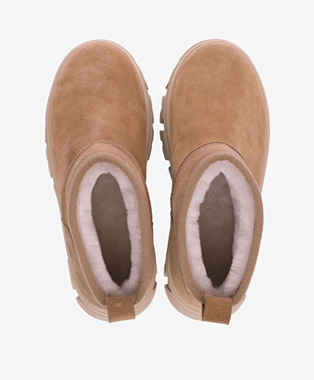 Kız Çocuk Taba Hakiki Deri Bot - 5