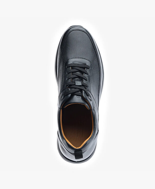 Erkek Siyah Hakiki Deri Comfort Ayakkabı - 4