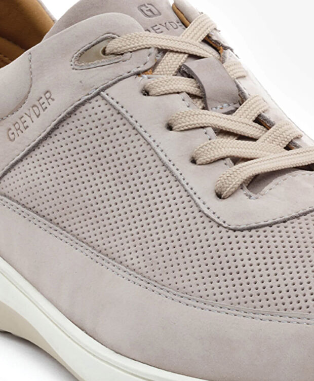 Erkek Vizon Nubuk Hakiki Deri Comfort Ayakkabı - 5