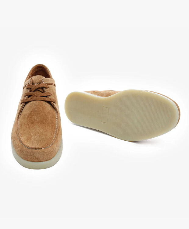 Erkek Kahverengi Hakiki Deri Oxford Ayakkabı - 6