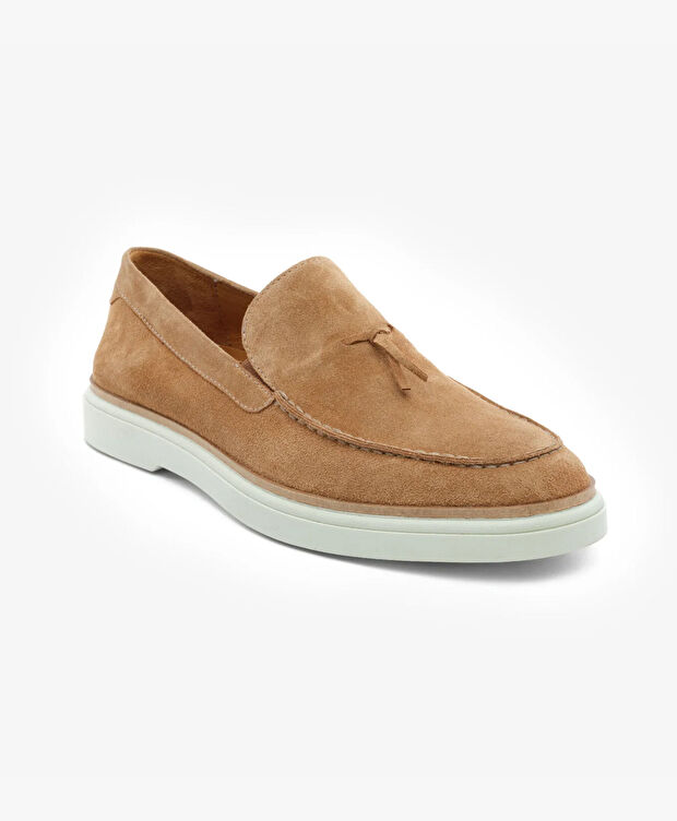 Erkek Tarçın Hakiki Deri Loafer Ayakkabı - 2