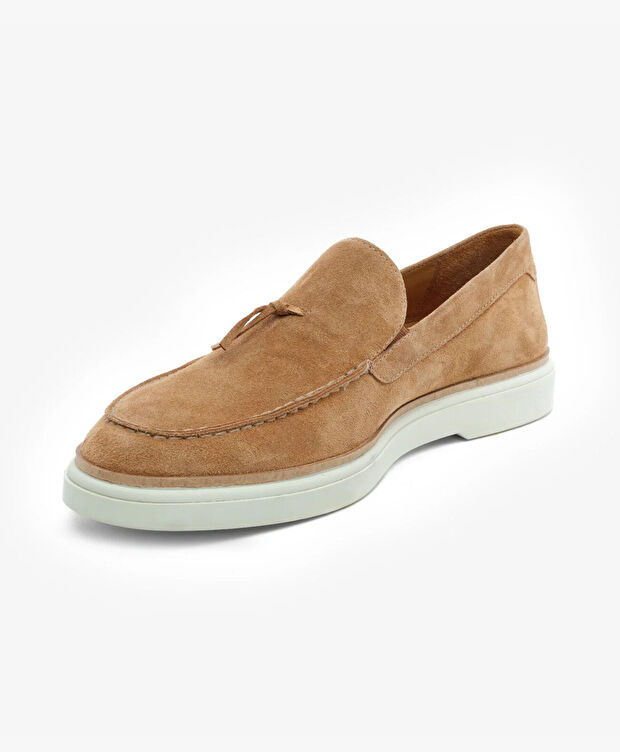 Erkek Tarçın Hakiki Deri Loafer Ayakkabı - 3