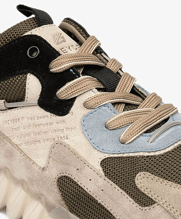 Erkek Koyu Vizon Hakiki Deri Memory Foam Taban Eva Taban Spor Ayakkabı - 5