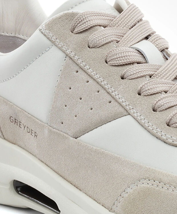 Erkek Açık Vizon Hakiki Deri Spor Ayakkabı - 5