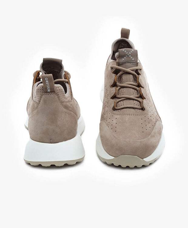 Erkek Vizon Hakiki Deri Spor Ayakkabı - 7