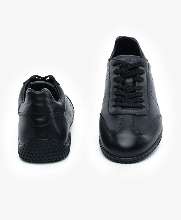 Erkek Siyah Hakiki Deri Comfort Ayakkabı - 7