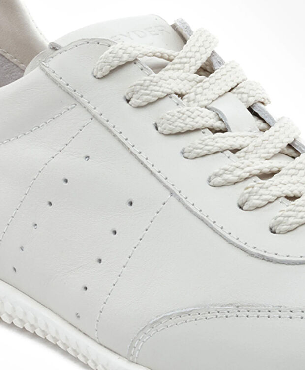 Erkek Kirli Beyaz Hakiki Deri Comfort Ayakkabı - 5