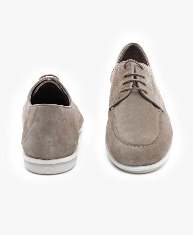 Erkek Vizon Hakiki Deri Oxford Ayakkabı - 7