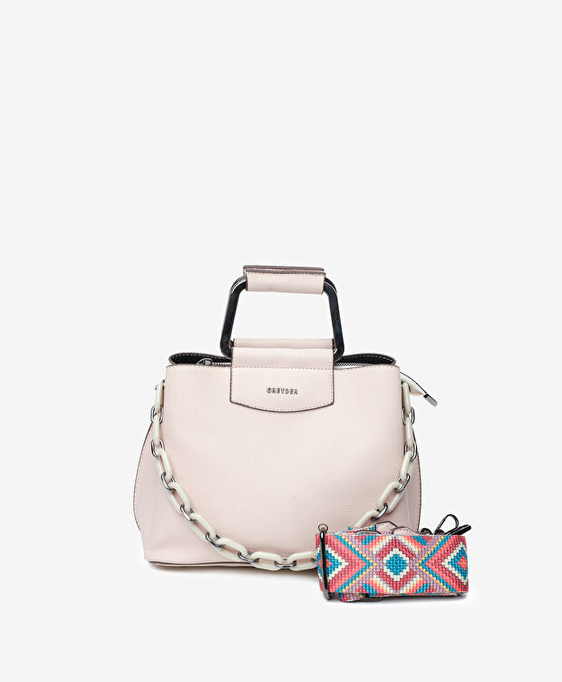 Kadın Bej Kol Çantası - 1