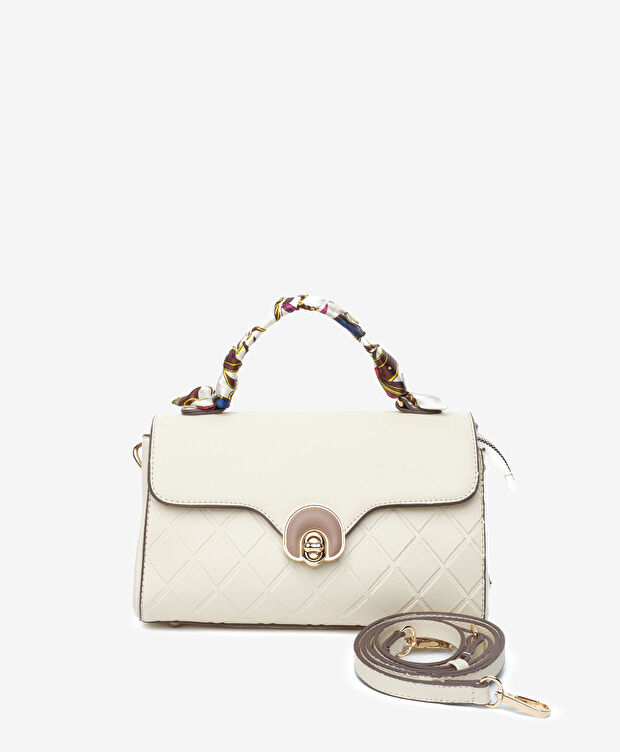 Kadın Ekru Kol Çantası - 1