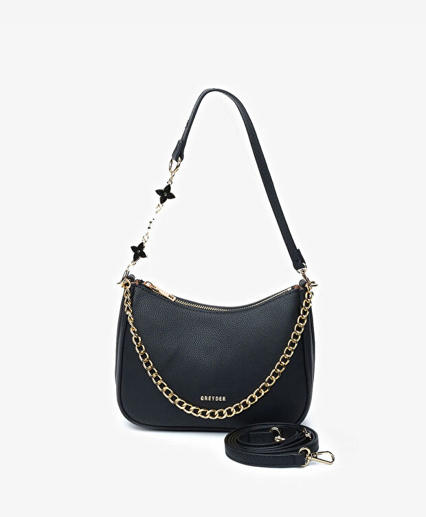 Kadın Siyah Omuz Çantası - 1