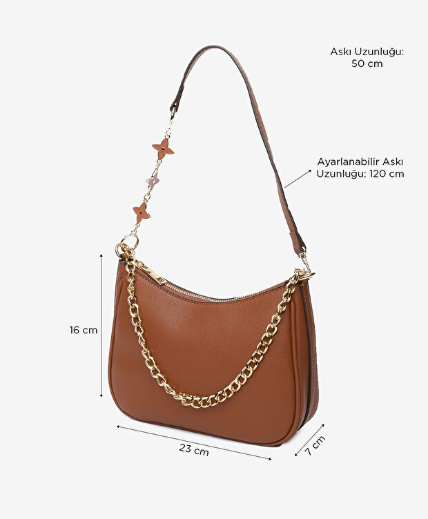 Kadın Taba Omuz Çantası - 6