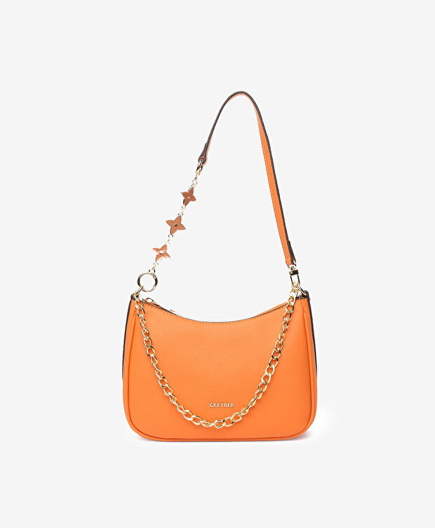 Kadın Turuncu Omuz Çantası - 1