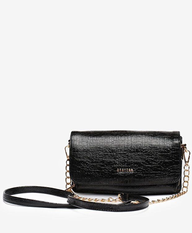 Kadın Siyah Omuz Çantası - 1