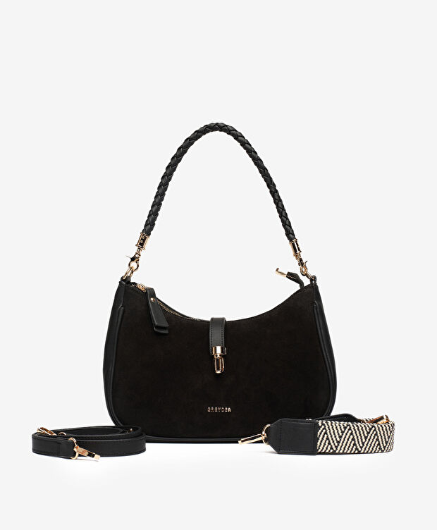 Kadın Siyah Omuz Çantası - 1