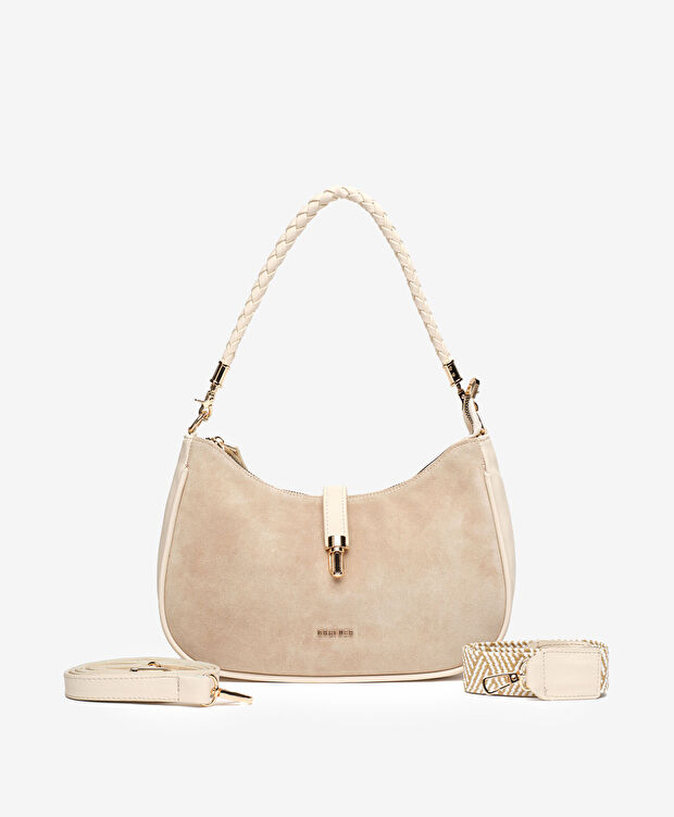 Kadın Bej Omuz Çantası - 1