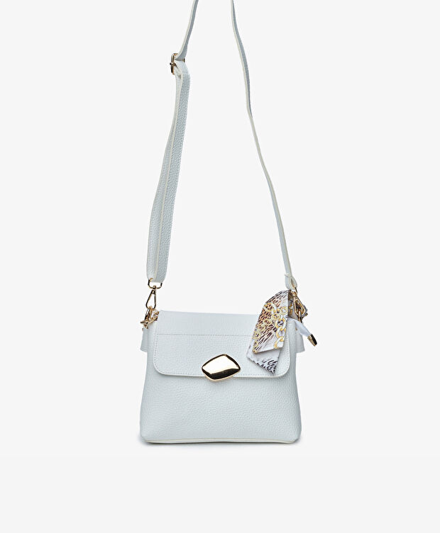 Kadın Beyaz Omuz Çantası - 1