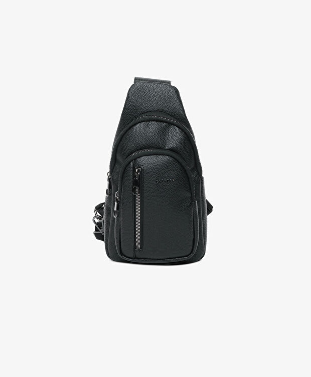 Erkek Siyah Çapraz Çanta - 1