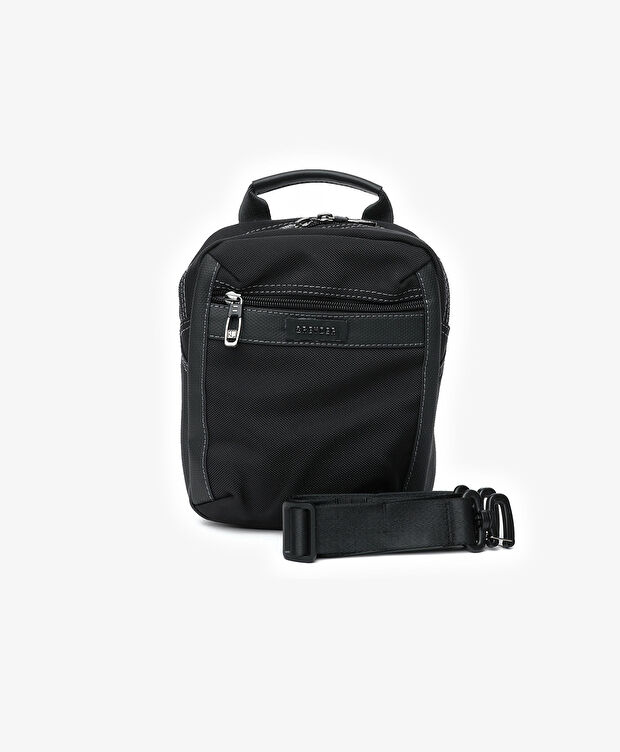 Erkek Siyah Çapraz Çanta - 1