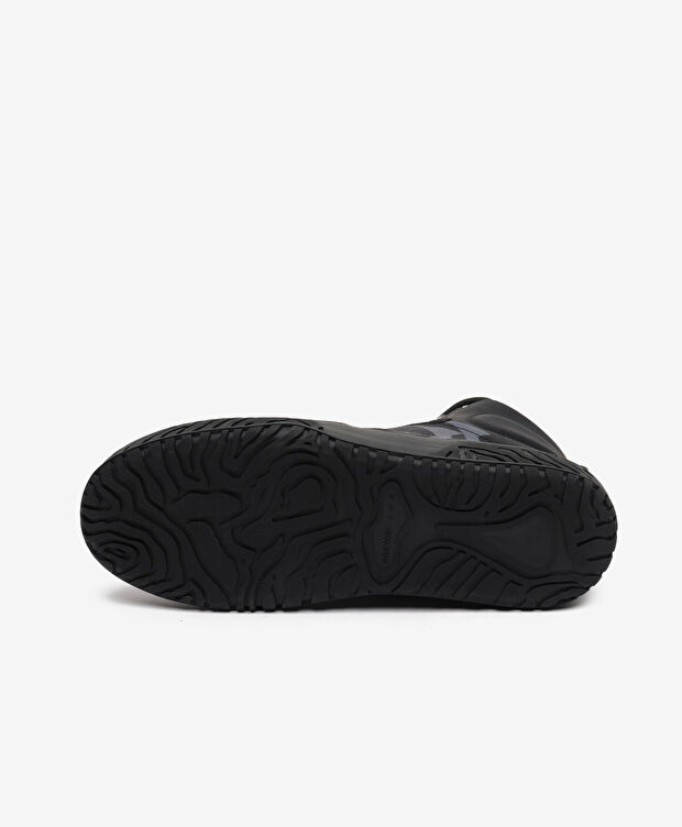 Erkek Siyah Hakiki Deri Sneaker Bot - 6