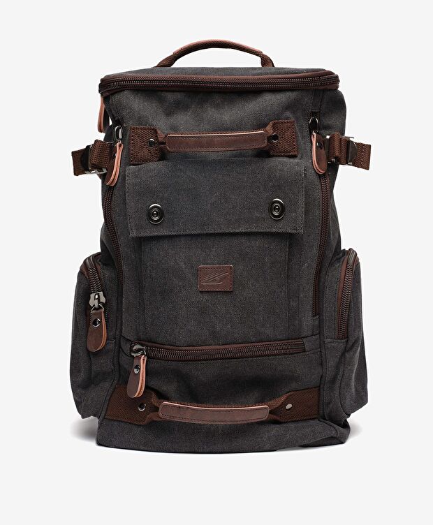 Erkek Siyah Sırt Çantası - 1