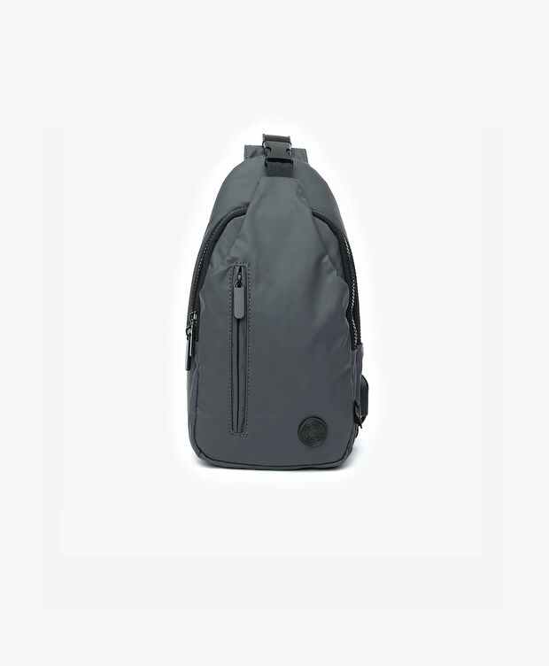 Erkek Antrasit Çapraz Çanta - 1