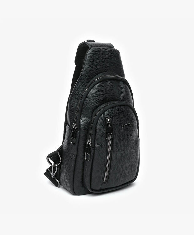 Erkek Siyah Çapraz Çanta - 2